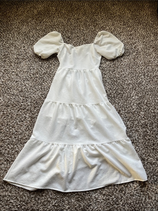 Vernacular Dresses & Skirts - Boutique Long White Dress